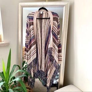 Boho Striped Cardigan 🤍
